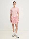 Guess Kadın Pembe Colette Salaş Tişört