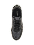 Guess Erkek Siyah 4G Logolu   Sneaker