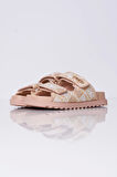 Guess Kadın Fadelizz Krem Sandalet