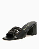 Guess Gals Logolu Topuklu Sandalet
