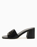Guess Gals Logolu Topuklu Sandalet