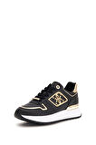 Kadın Koyaa 4G Peony Logo Running Sneaker - Siyah/Gold | 39