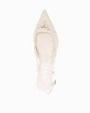 Guess Jeson2 Logo Detaylı Mini Topuklu Stiletto