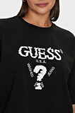 Guess Aurélie Kadın Aktif Boxy Fit T-Shirt V4YI06I3Z14-FJ8N