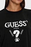 Guess Aurélie Kadın Aktif Boxy Fit T-Shirt V4YI06I3Z14-FJ8N