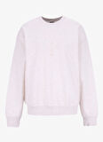 Guess Gömlek Yaka Krem Kadın Sweatshırt Roberta Kadın Aktif Sweatshirt