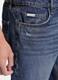 Guess Jeans Normal Bel Slim Fit Lacivert Erkek Denim Pantolon M5YA1CD5MK1-GDAR Guess Jeans Erkek