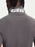 Guess Beppe Erkek Antrasit Aktif Slim Fit Polo T-Shirt Z5YP02K9WF1-G9I4