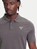Guess Beppe Erkek Antrasit Aktif Slim Fit Polo T-Shirt Z5YP02K9WF1-G9I4