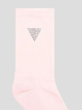 Guess Rhinestones Kadın Pembe Aktif Regular Fit Çorap V4GZ03ZZ00I-G6O1