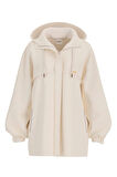 Guess Peony Kadın Beyaz Aktif Sweatshirt V5YQ05KBSL2-F0EP