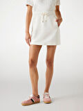 Guess Peony Kadın Beyaz Aktif A Kesim Etek V5YD03KBSL2-F0EP