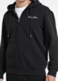 Guess Jeans Kapüşon Yaka Siyah Erkek Sweatshırt M5YQ15KCPR1-JBLK Guess Jeans Erkek