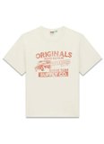 Guess Yuvarlak Yaka Düz Krem Erkek T-Shirt M6RI54K8FQ4-G053 Krem T-Shirt