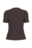 Guess Sonia Bisiklet Yaka Kısa Kollu Kadın Kahverengi T-shirt V6RI17KD741-A10K