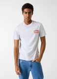 Guess Jeans Açık Gri Erkek Slim Fit Baskılı T-Shirt M6RI38K8HM0-H91N Açık Gri T-Shirt