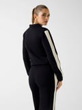 Guess Marlene Tam Fermuarlı Kadın Siyah Eşofman Üstü V6RQ09KCYF2-JBLK