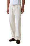 Guess Paolo Relaxed Fit  Beyaz Pantolon M6GB15W2024-G018