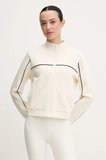 Guess Clara Tam Fermuarlı Kadın Beyaz Sweatshirt V6GQ09K3001-G047