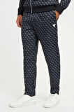 Guess Erkek Tamamı logolu jogger pantolon