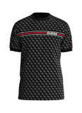 Guess Siyah Erkek Bisiklet Yaka  Baskılı T-Shirt Z2BI09J1314P9QC-JAMEY T-SHIRT - MID