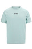 Erkek Guess Yazılı T-Shirt - Su Yeşili | XS