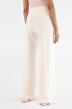Kadın Dora Aktif Palazzo Fit Eşofman Altı - Beyaz | S