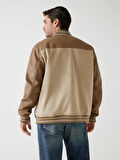 Guess Varsity Erkek Çok Renkli Bomber Ceket M5BL2BK1062-FN47