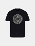 Guess Tee Erkek Siyah Regular Fit T-Shirt M5BI15K8FQ4-JBLK