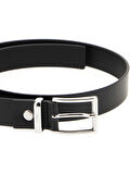 Guess Access Erkek Siyah Ayarlanabilir Deri Kemer BM7839P5430-BLA