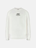 Guess Ryota Erkek Beyaz Aktif Scuba Sweatshirt Z5BQ00KCNS2-G018