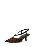 Guess Desie2 Kadın Çok Renkli Topuklu Ayakkabı FLFDS2FAP08-LEOPA