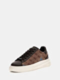 Guess Elba Erkek Bej/Kahverengi Sneaker FMFLBAFAB12-BEIBR