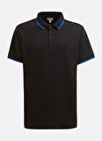 Guess Polo Yaka Düz Siyah Erkek T-Shirt M2GP34KARS0_ES SS SPORTS PIQUE T -