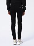 Guess Yüksek Bel Dar Paça Skinny Fit Siyah Kadın Denim Pantolon W2YA46D4PZ1CBL1
