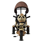 Babyhope Little Panda Kontrollü Bisiklet Kahve