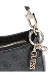 Kadın Guess Noelle Top Zip Shoulder Bag Kadın Omuz Çantası HWBG7879180