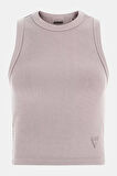 Guess Kadın  Ribana Örgülü  Crop Atlet