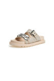 Kadın Fatema Casual Shoes Terlik - Bej | 41