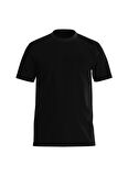 Guess Siyah Erkek Bisiklet Yaka T-Shirt Z2YI11J1314JBLK-SS ALPHY T-SHIRT -