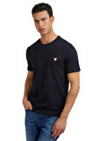 Erkek Guess CN SS CORE T-Shirt - Lacivert  | S