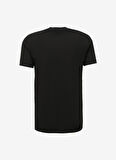 Guess Bisiklet Yaka Düz Siyah Erkek T-Shirt AIDY CN SS TEE - MID ORGANIC STREAM