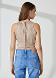 Guess Bisiklet Yaka Taba Kadın Büstiyer W3YH56WFIY0A10L