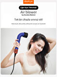 Mifly Super Hairdryer Saç Kurutma Makinesi Mor