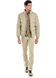 Guess Taş Erkek Mont STRETCH PUFFA JACKET - RECY STRECTH