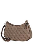 Kadın Guess Noelle Top Zip Shoulder Bag Kadın Omuz Çantası HWBG7879180
