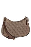 Kadın Guess Noelle Top Zip Shoulder Bag Kadın Omuz Çantası HWBG7879180