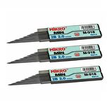 Kalem Ucu 2.0mm 2B Mikro 2B Kalem Ucu 2mm Siyah 3 Adet