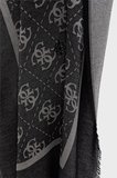 Guess Jacquard Logolu 70 x 180 cm Şal AW5529VIS03 Bayan ŞAL AW5529 VIS03 BLA SİYAH