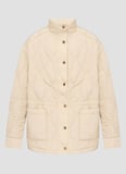Guess Krem Kadın Kapitone Mont W6YL11W2880-G1M5